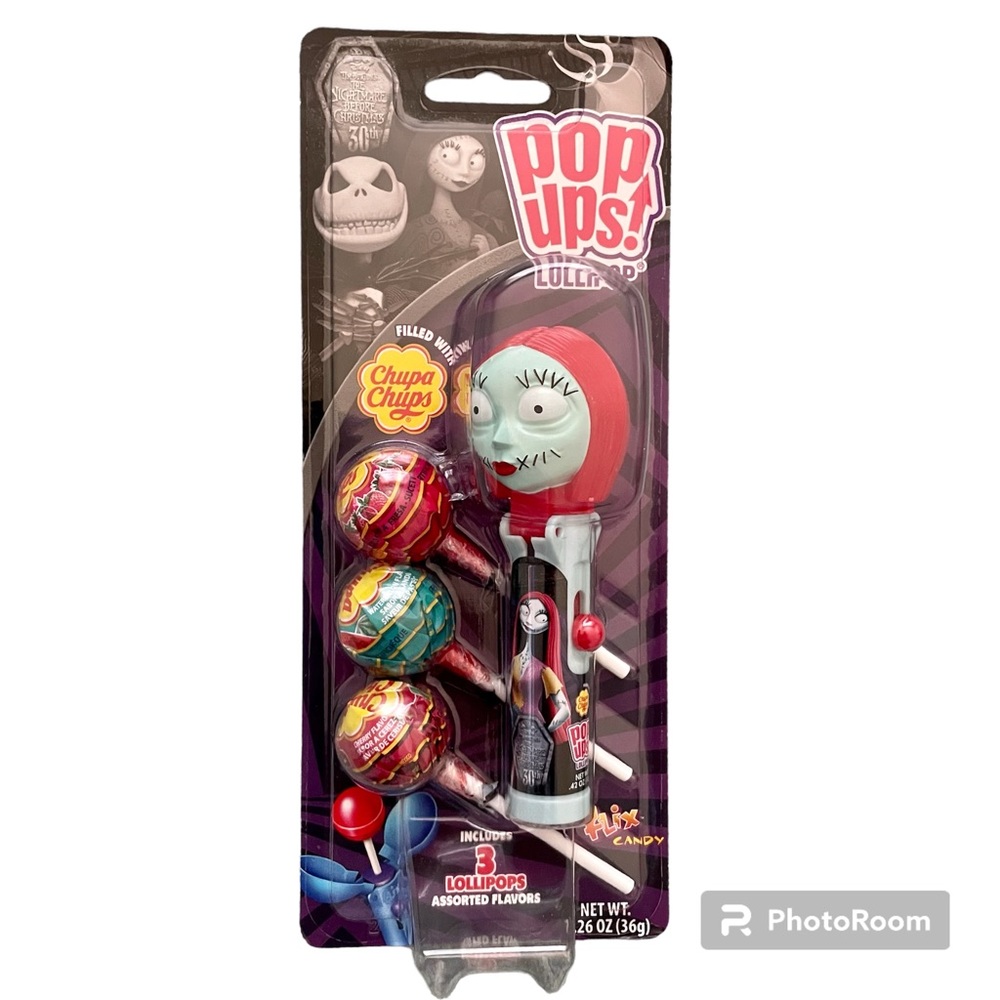 Nightmare before Christmas Sally Pop Ups Lollipop Colorful Fun Kids